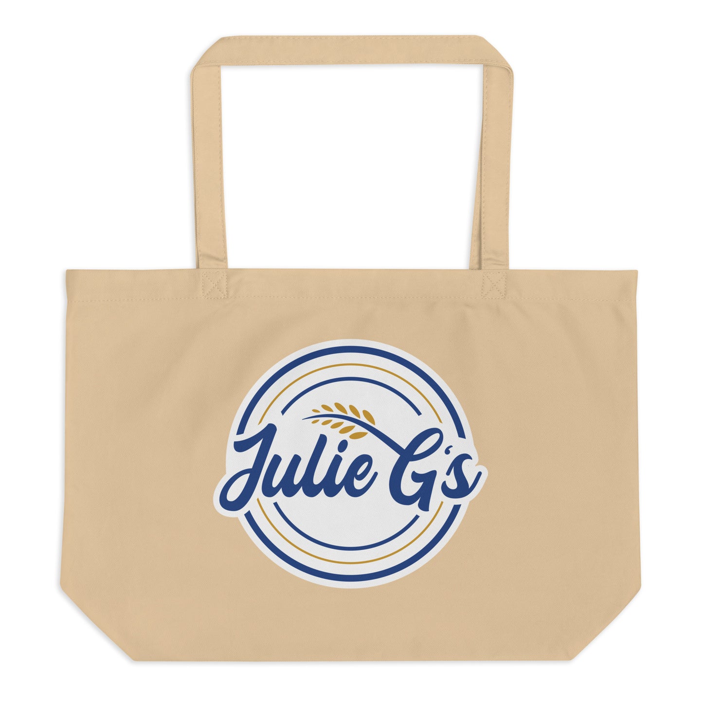 Large organic tote bag