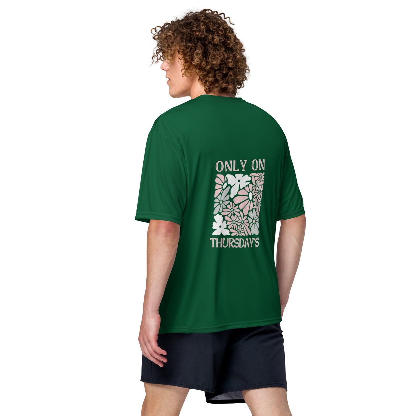 Unisex performance crew neck t-shirt