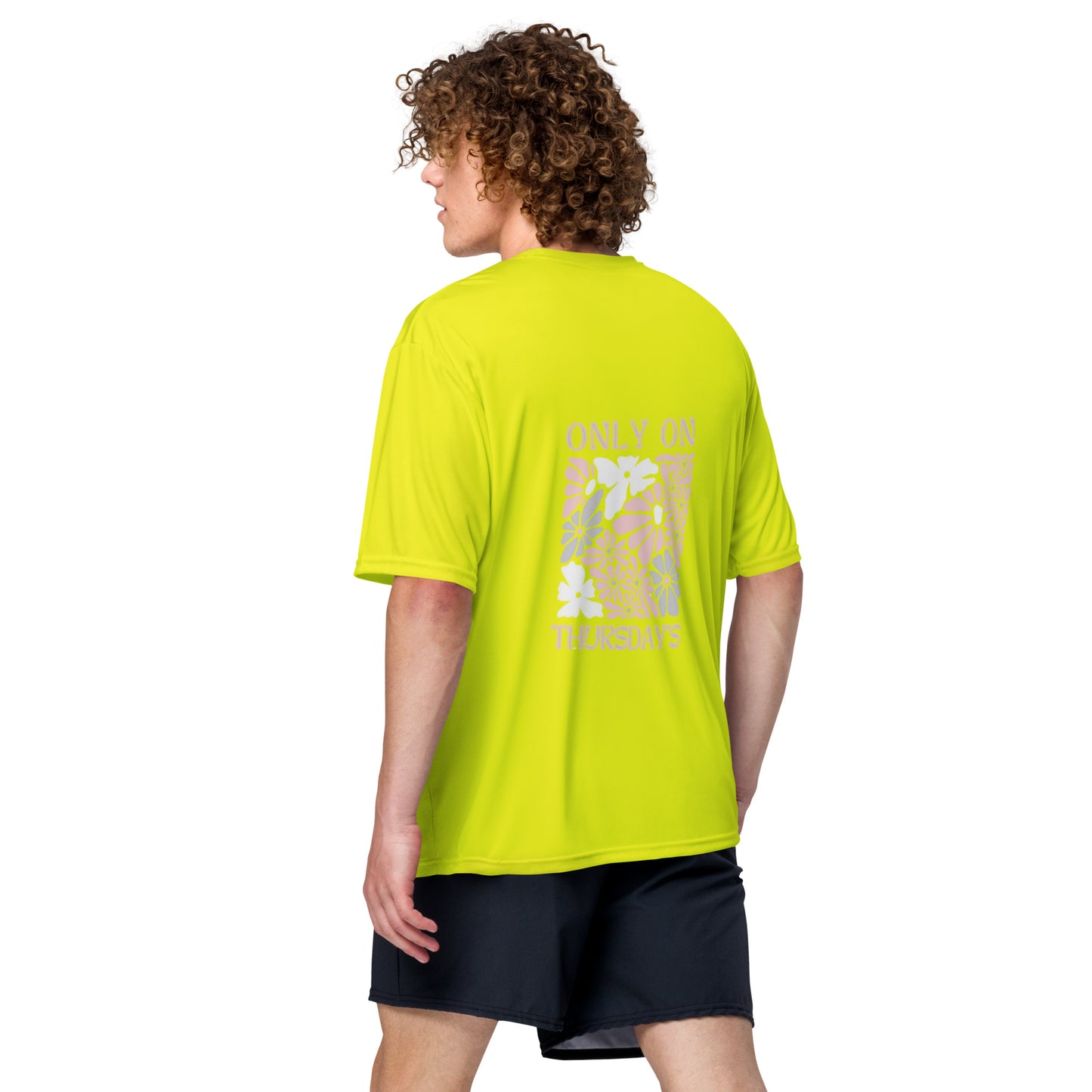Unisex performance crew neck t-shirt