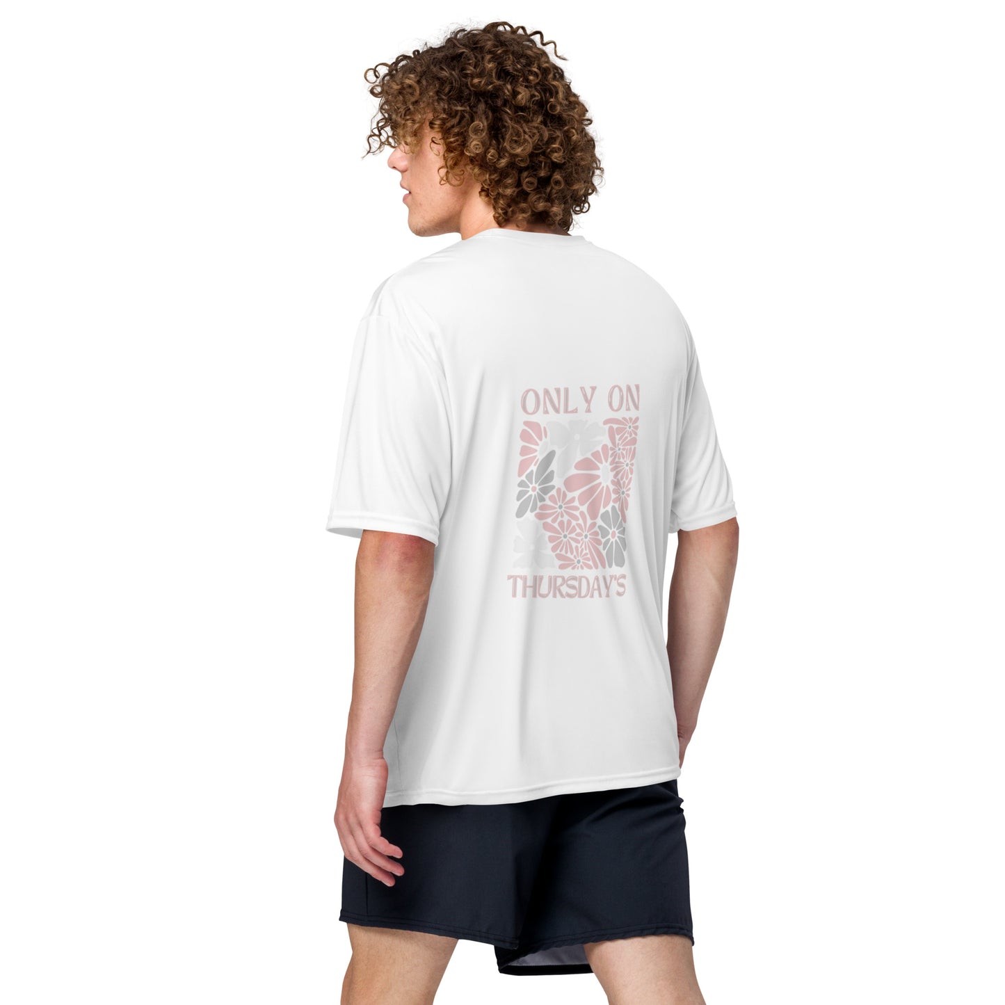 Unisex performance crew neck t-shirt