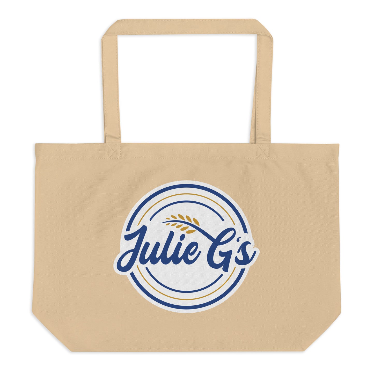 Large organic tote bag